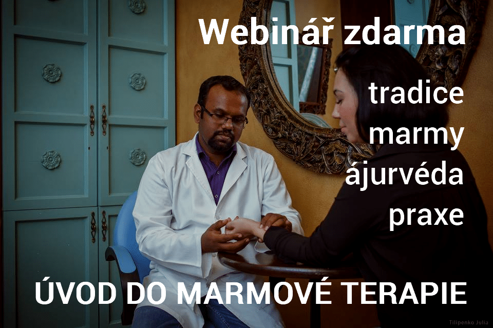 marmová terapie webinář
